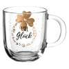 Tasse EMOZIONE 400 ml 'Viel Glück'