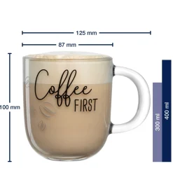 Tasse UFFICIO 400 ml 'Coffee FIRST'