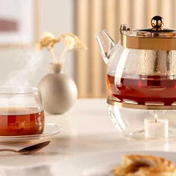 Teekanne mit Metallhenkel TÈ PER TE 1,2 l