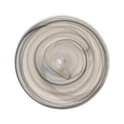 Teller ALABASTRO 25 cm beige/schwarz