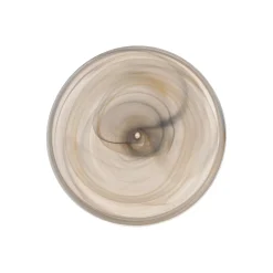 Teller ALABASTRO 18 cm beige/schwarz