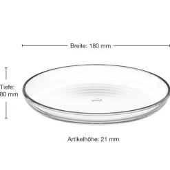 Teller CUCINA 18 cm 6er-Set