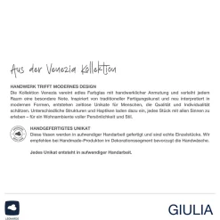 Tischlicht GIULIA 10 cm grau