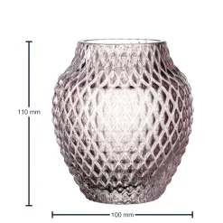 Tischvase POESIA 11 cm viola