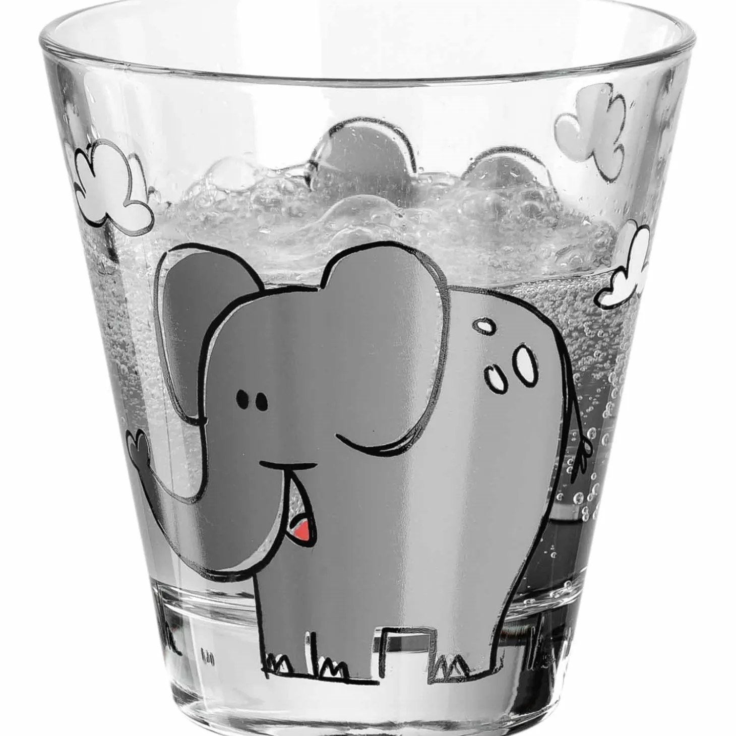 Trinkglas BAMBINI 215 ml Elefant 6er-Set
