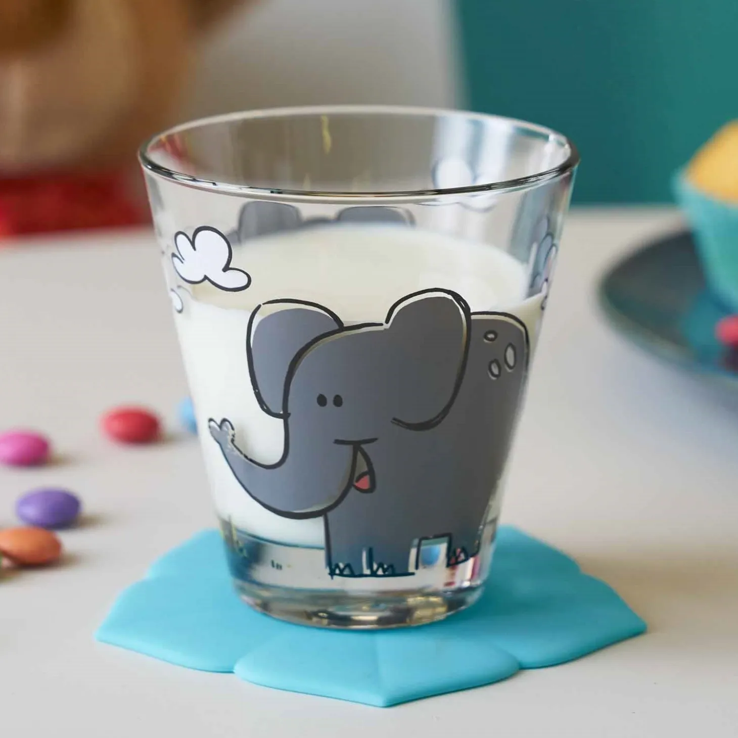 Trinkglas BAMBINI 215 ml Elefant 6er-Set