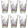 Trinkglas BAMBINI AVVENTURA 300ml Dino 6er-Set