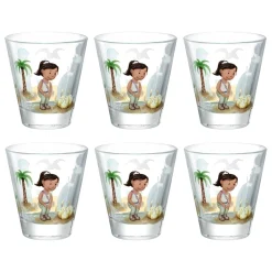 Trinkglas BAMBINI AVVENTURA 215 ml Dino 6er-Set