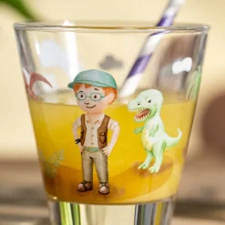 Trinkglas BAMBINI AVVENTURA 215 ml Dino 6er-Set
