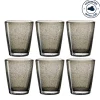 Trinkglas BURANO 330 ml dunkelgrau 6er-Set