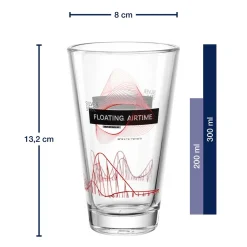 Trinkglas Europa-Park Rust Silver Star 300 ml