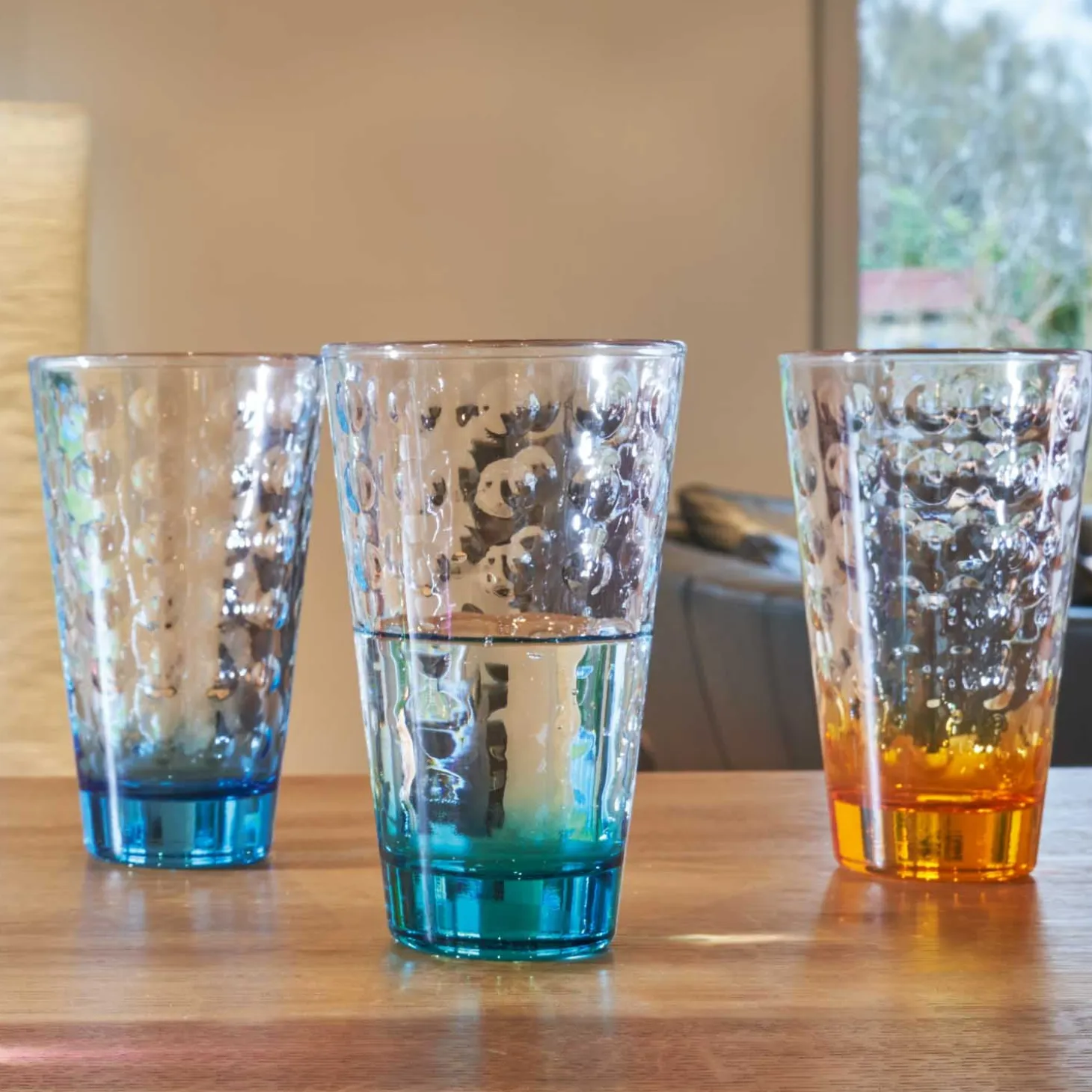 Trinkglas OPTIC 300 ml 6er-Set sortiert