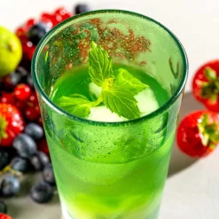 Trinkglas OPTIC 540 ml hellgrün 4er Set