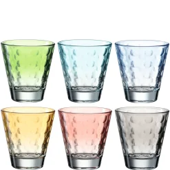 Trinkglas OPTIC 215 ml Pastell 6er-Set