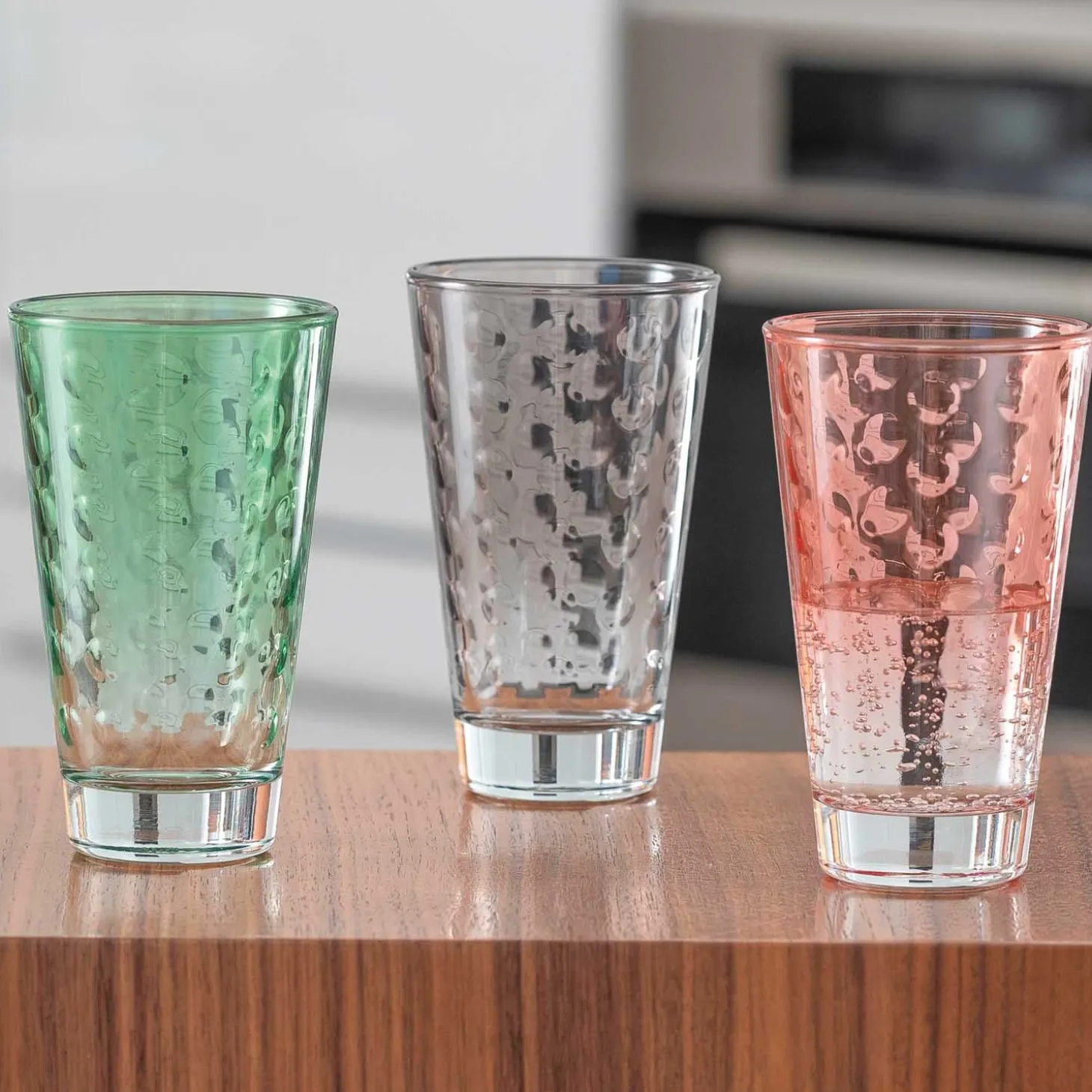 Trinkglas OPTIC 300 ml Pastell 6er-Set