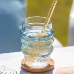 Trinkglas SOLE 440 ml blau 2er-Set