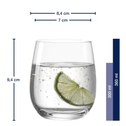 Trinkglas TIVOLI 360 ml 6er-Set