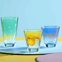 Trinkglas TWIST 300 ml grün 4er-Set