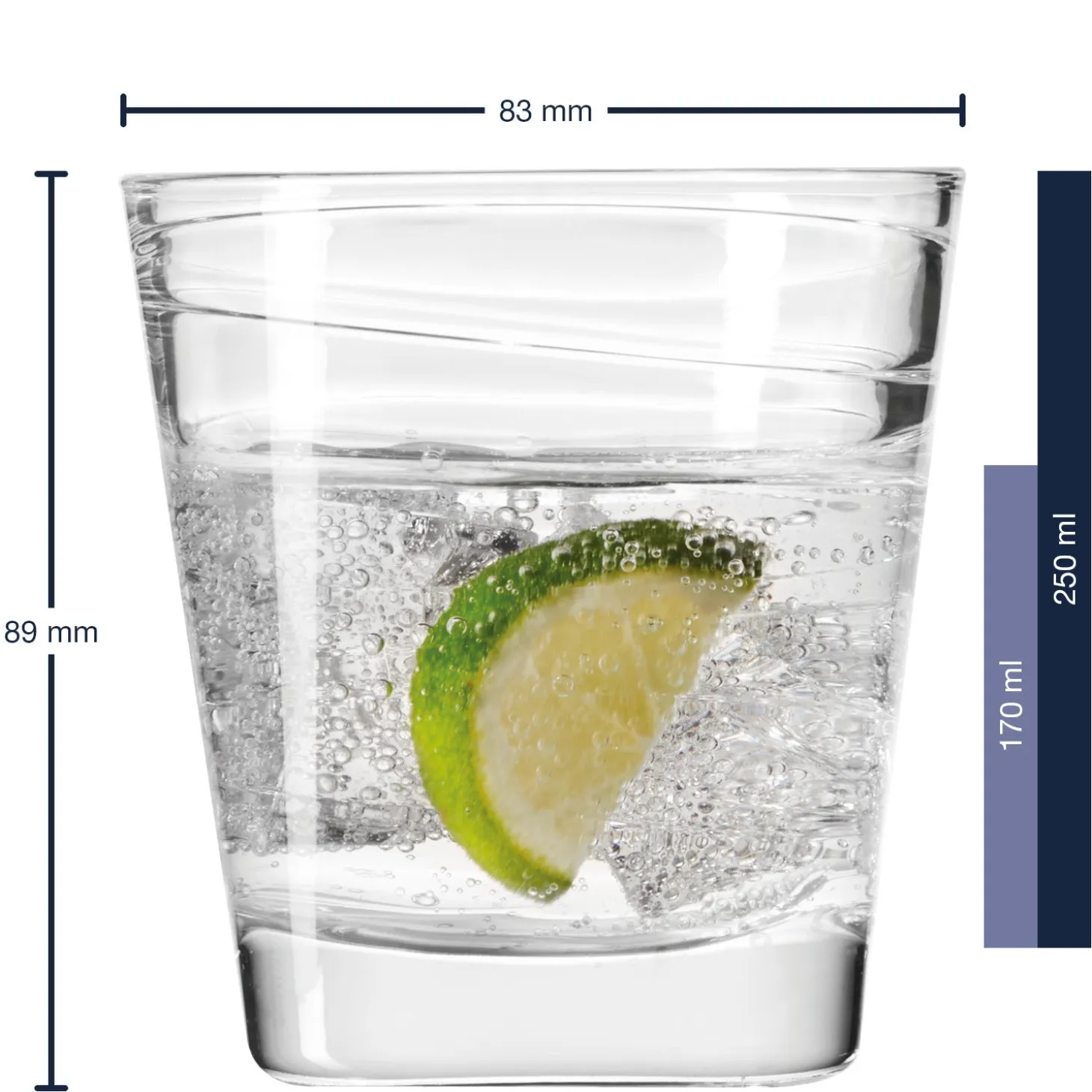 Trinkglas VARIO 250 ml 6er-Set