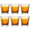 Trinkglas VARIO STRUTTURA 250 ml orange 6er-Set