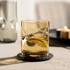 Trinkglas VESUVIO 300 ml amber 4er-Set