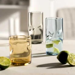 Trinkglas VESUVIO 330 ml 4er-Set farbig