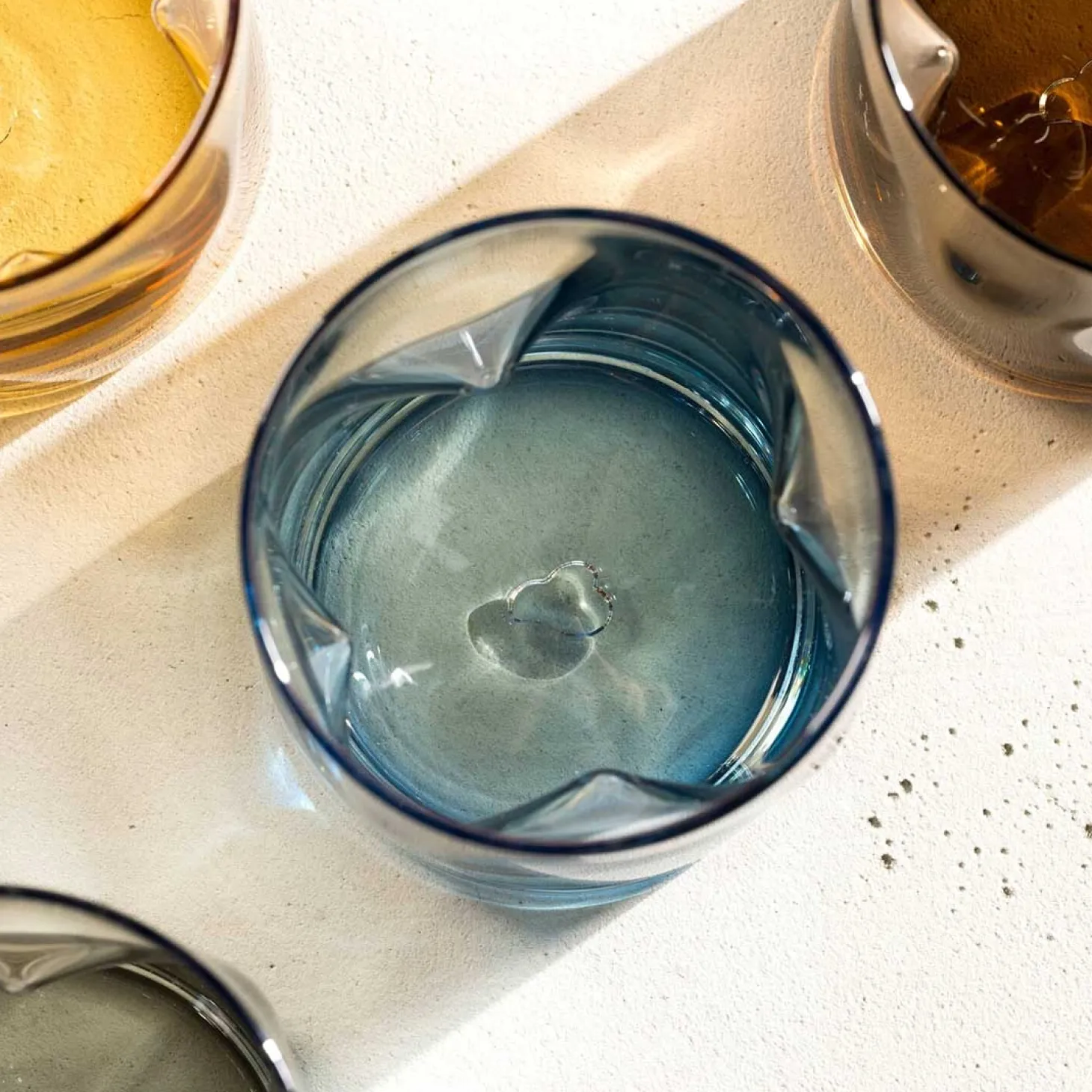 Trinkglas VESUVIO 300 ml grau 4er-Set