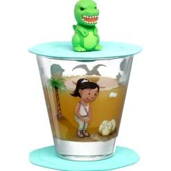 Trinkset BAMBINI AVVENTURA 3-teilig 215 ml Dino