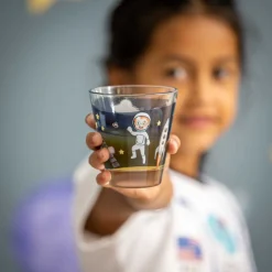 Trinkset BAMBINI AVVENTURA 3-teilig 215 ml Weltall