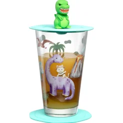 Trinkset BAMBINI AVVENTURA 3-teilig 300 ml Dino