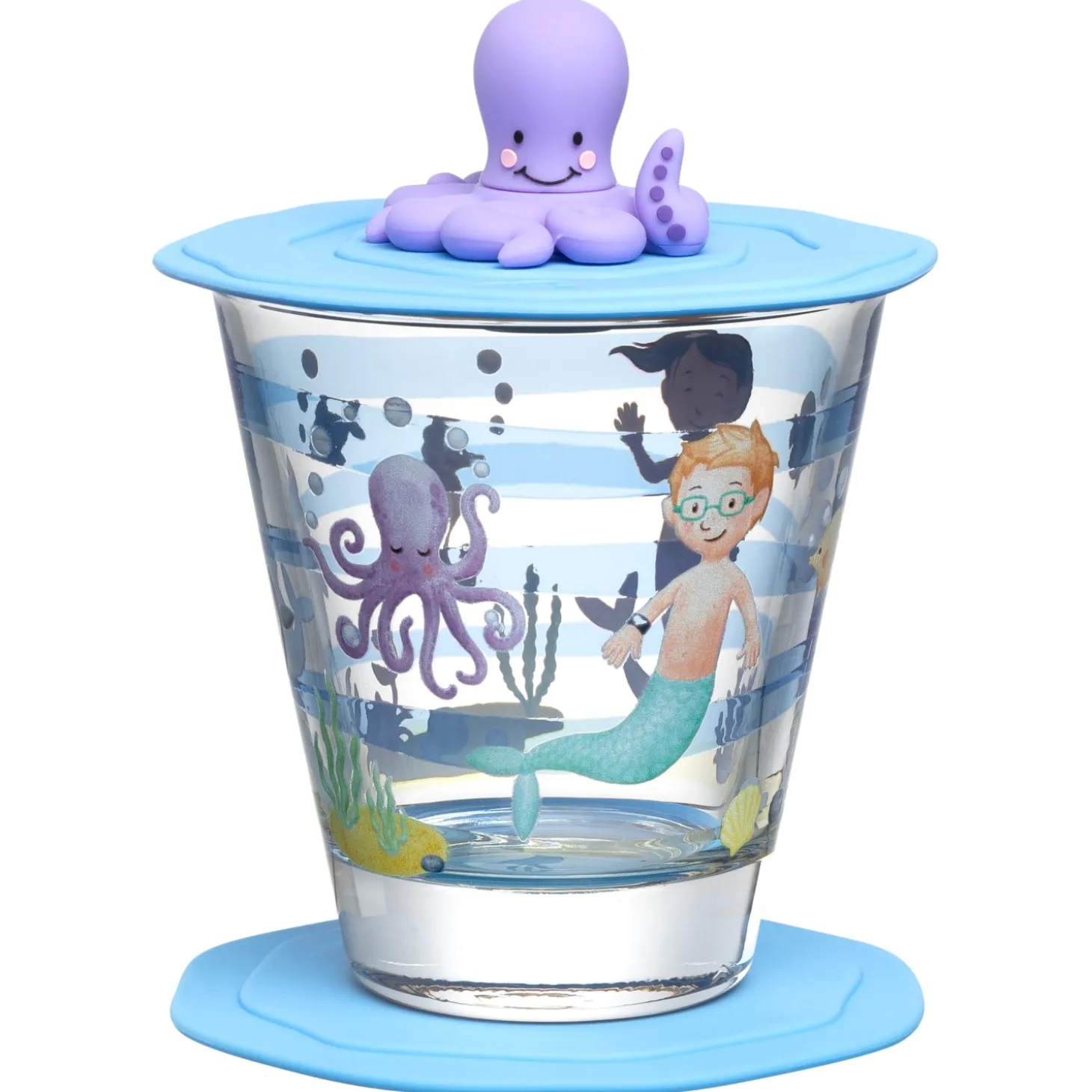 Trinkset BAMBINI AVVENTURA 3-teilig 215 ml Meer