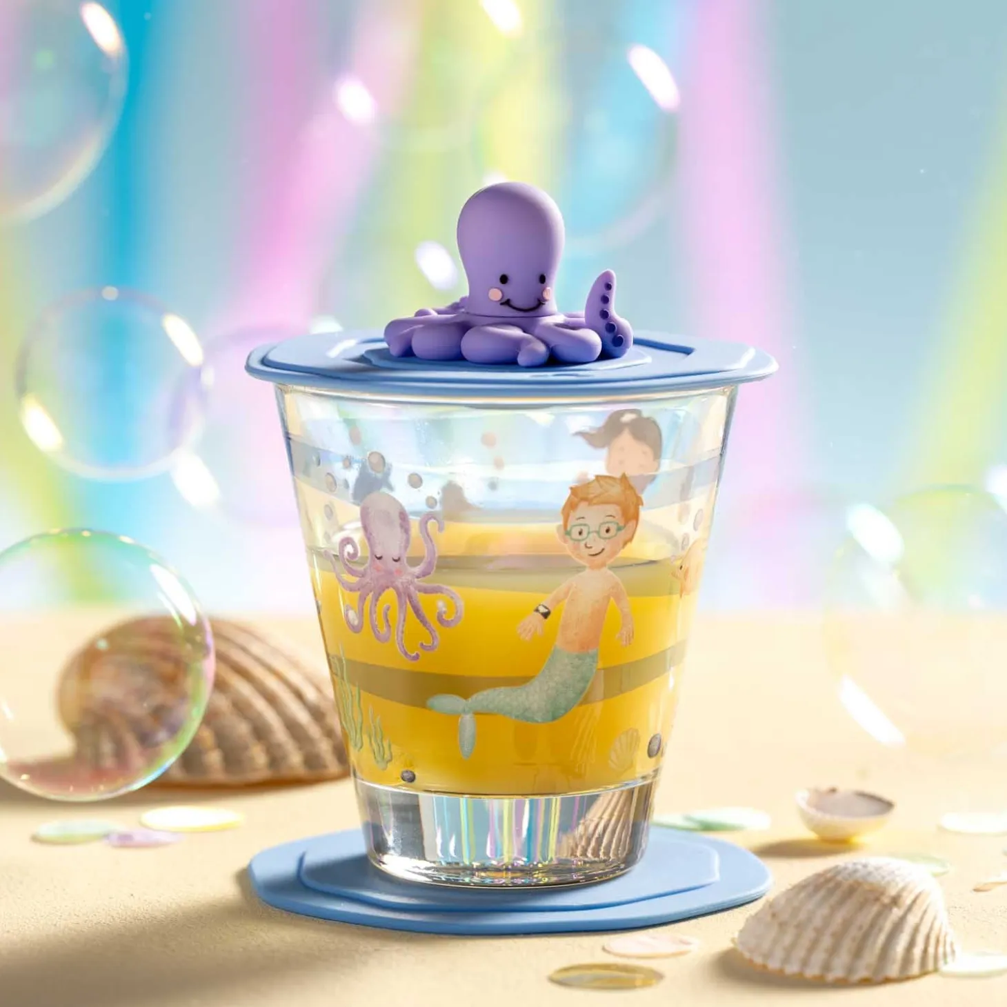 Trinkset BAMBINI AVVENTURA 3-teilig 215 ml Meer