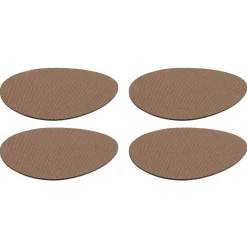 Untersetzer GOCCE braun/beige 4er-Set