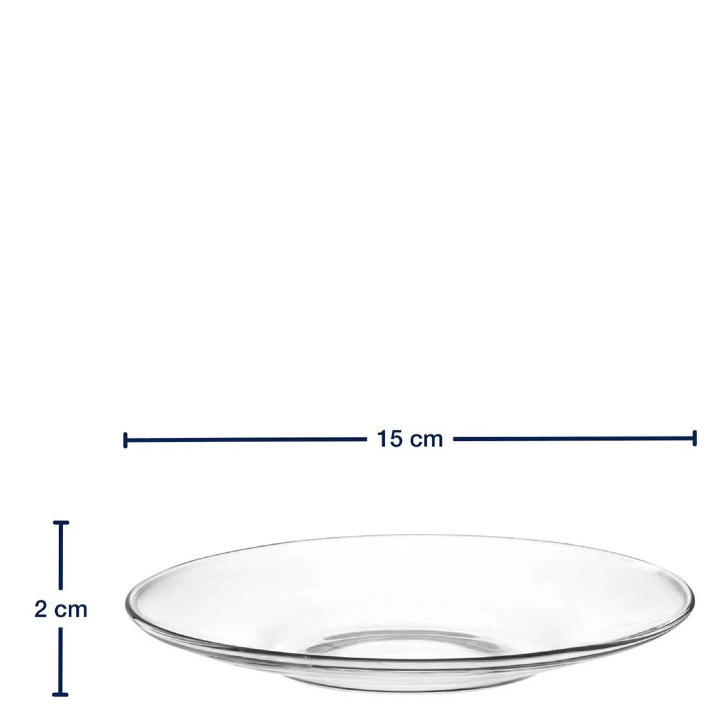 Untertasse TÈ PER TE 15 cm 6er-Set