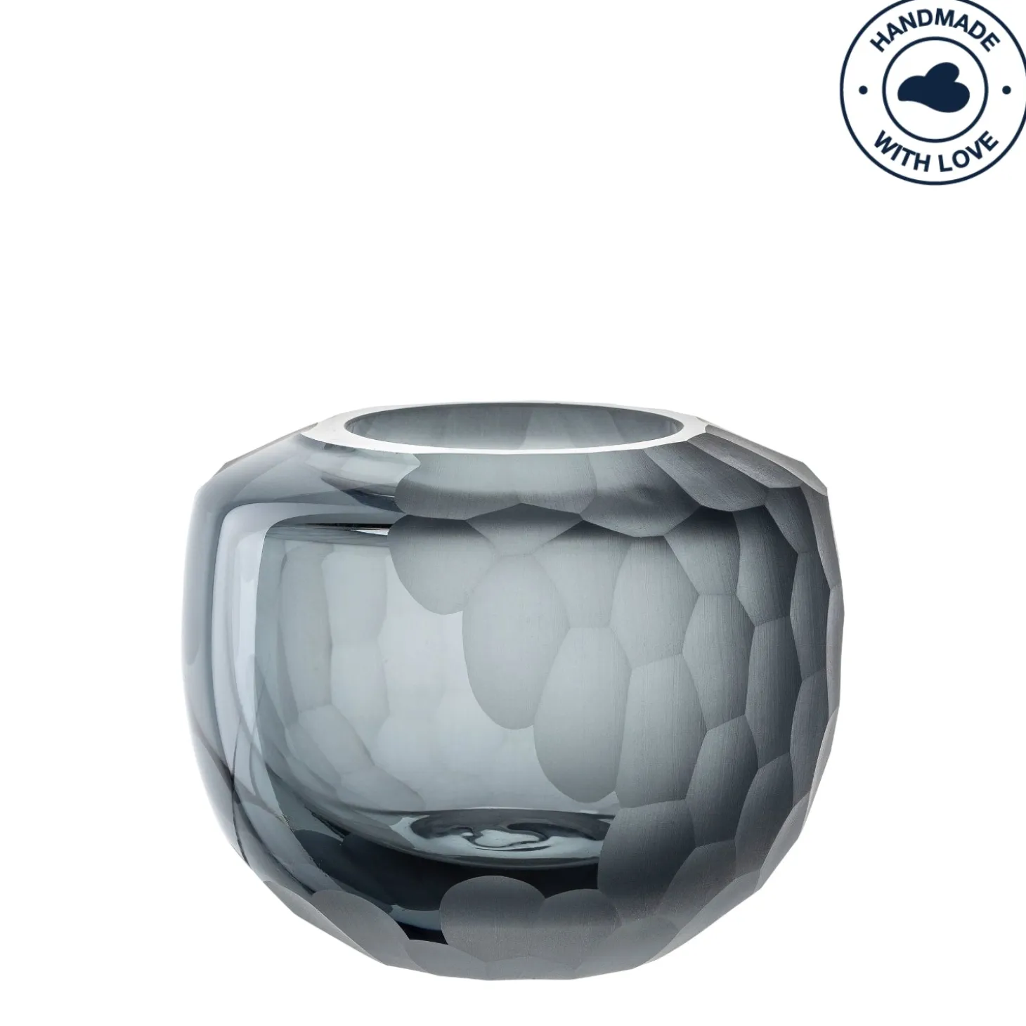 Vase BELLAGIO 9 cm anthrazit