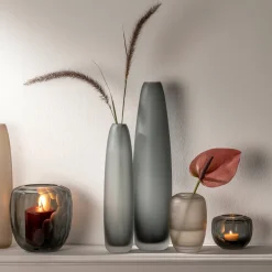 Vase BELLAGIO 9 cm anthrazit