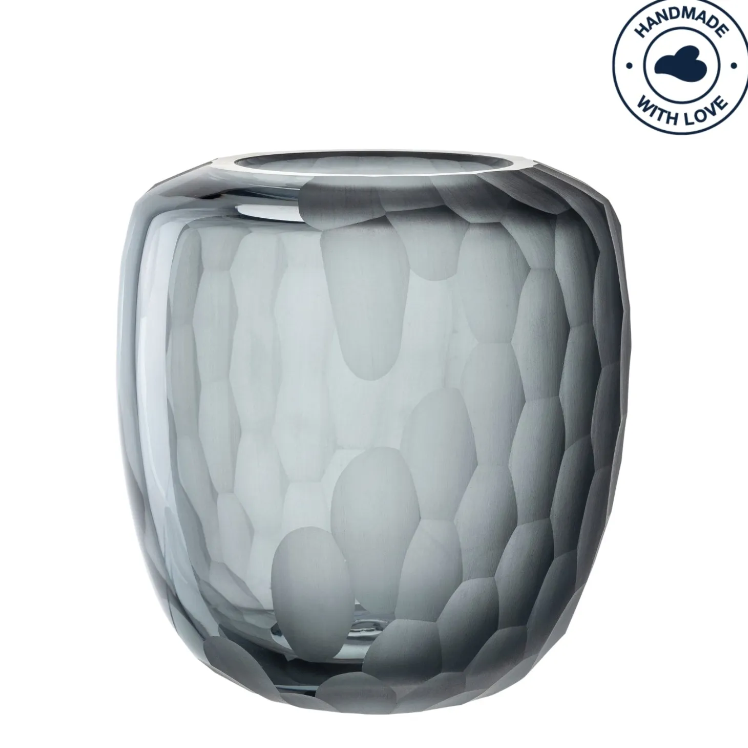 Vase BELLAGIO 18 cm anthrazit