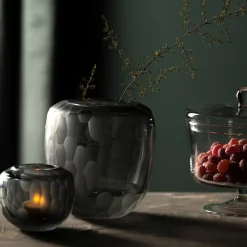 Vase BELLAGIO 18 cm anthrazit