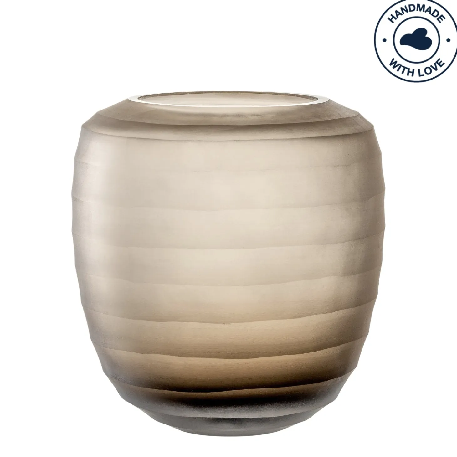 Vase BELLAGIO 18 cm beige