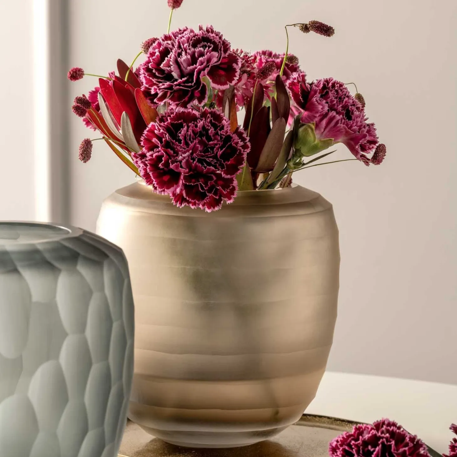 Vase BELLAGIO 18 cm beige