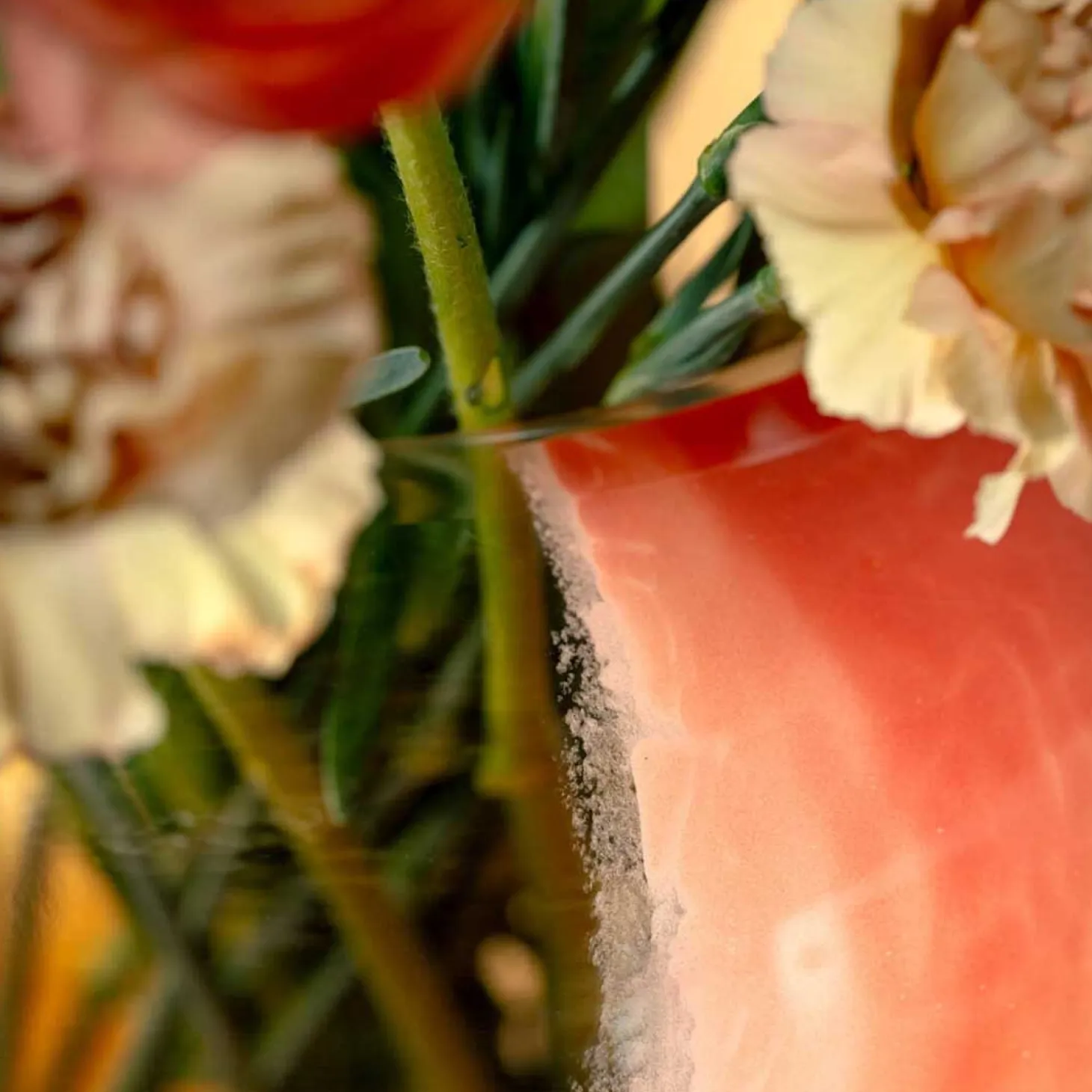 Vase CIPRIA DUE 26 cm apricot/lachs