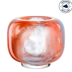 Vase CIPRIA DUE 20 cm orange/blau