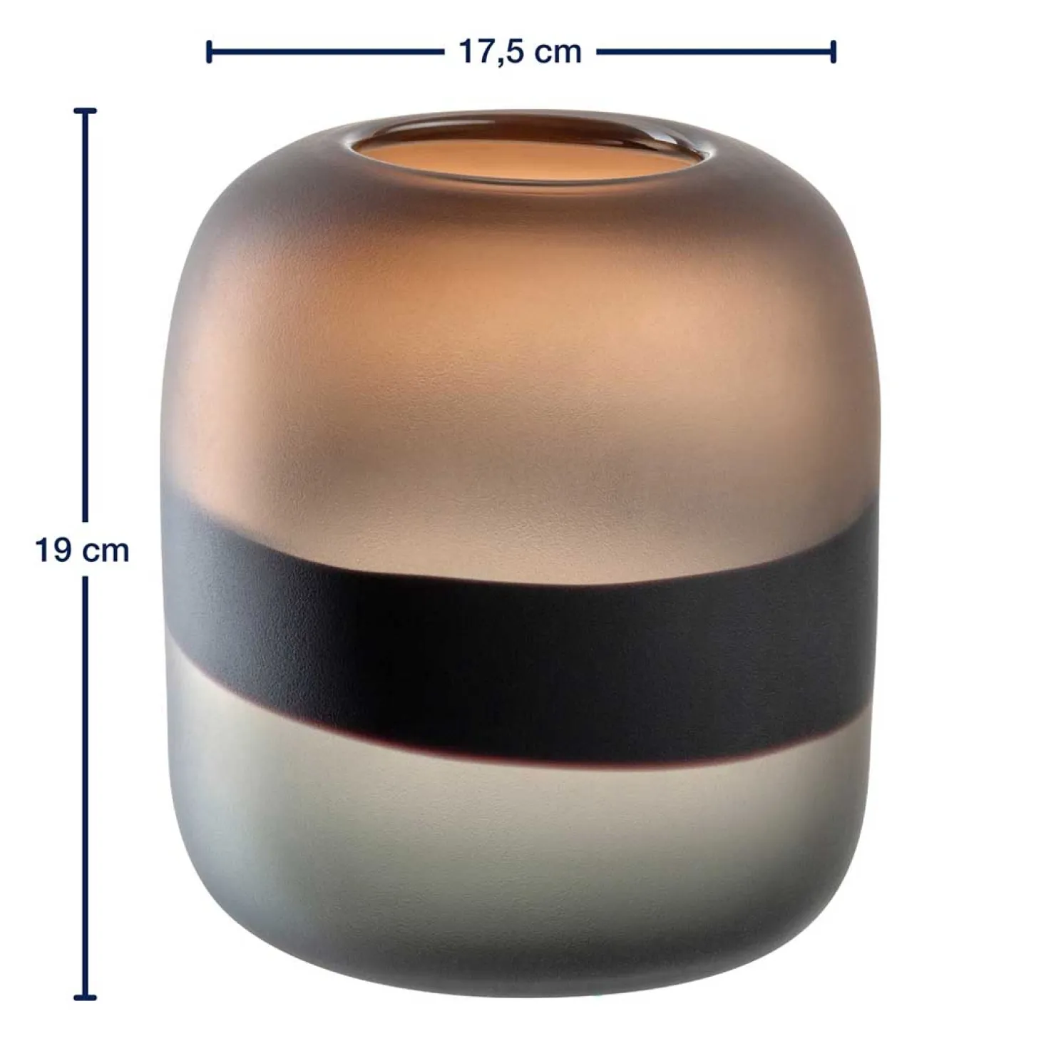 Vase CORSO SABBIA 19 cm