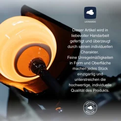 Vase FILO COLORI 10 cm grün