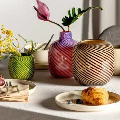 Vase FILO COLORI 16 cm pink