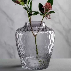 Vase GIULIA 20 cm grau