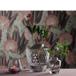 Vase GIULIA 20 cm grau