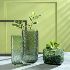 Vase MARTELLO 29 cm grau