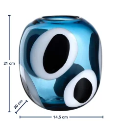 Vase OCCHI BLU 21 cm