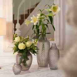 Vase POESIA 23 cm grau